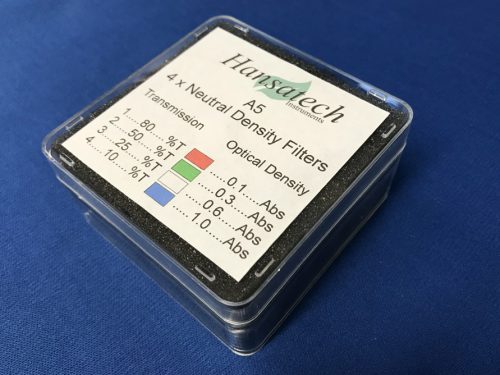 Neutral Density Filters (A5) | Hansatech Instruments | Oxygen electrode and chlorophyll fluorescence measurement systems for cellular respiration and photosynthesis research