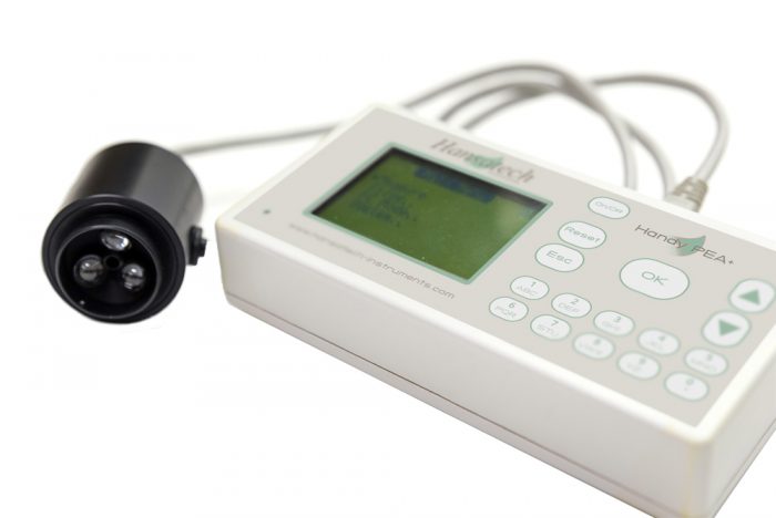 Handy PEA+ Continuous Excitation Chlorophyl Fluorimeter | Hansatech Instruments | Oxygen electrode and chlorophyll fluorescence measurement systems for cellular respiration and photosynthesis research