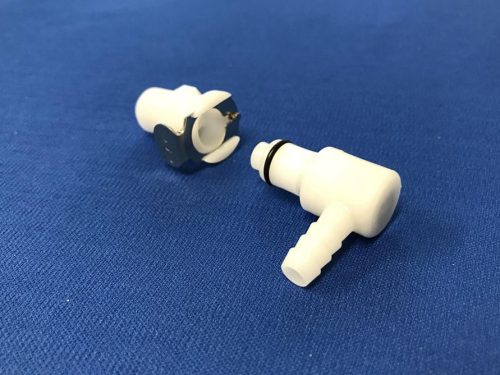 Self-Sealing Water Jacket Connector (890123 - Plug & 890124 - Socket) | Hansatech Instruments | Oxygen electrode and chlorophyll fluorescence measurement systems for cellular respiration and photosynthesis research